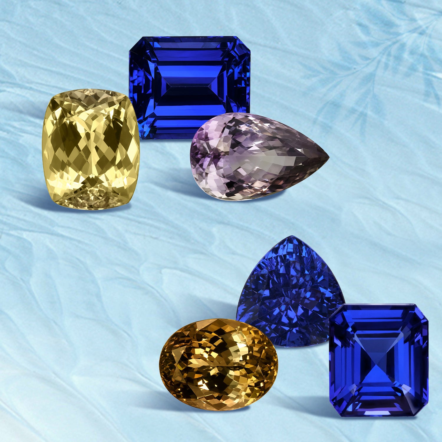 Tanzanite Gemstones 