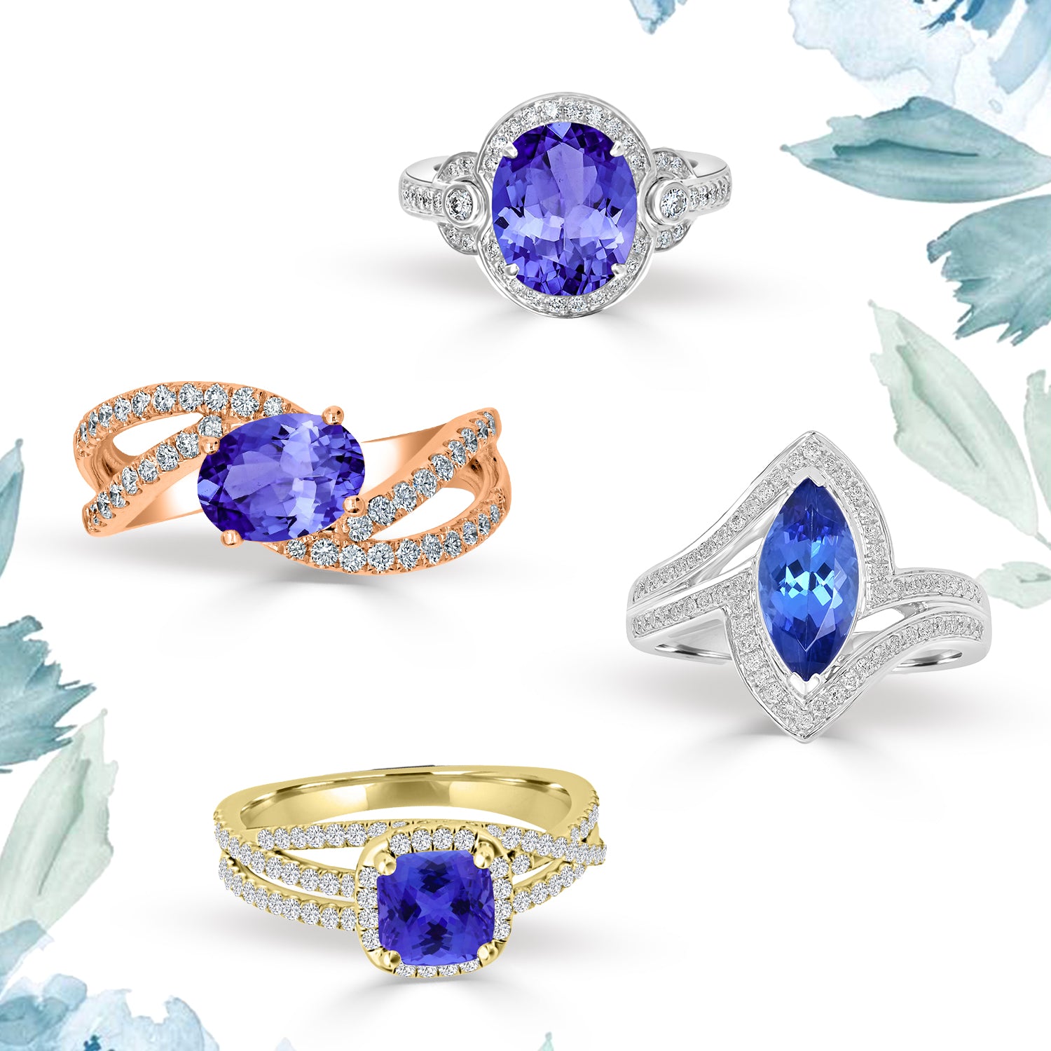 Tanzanite Rings