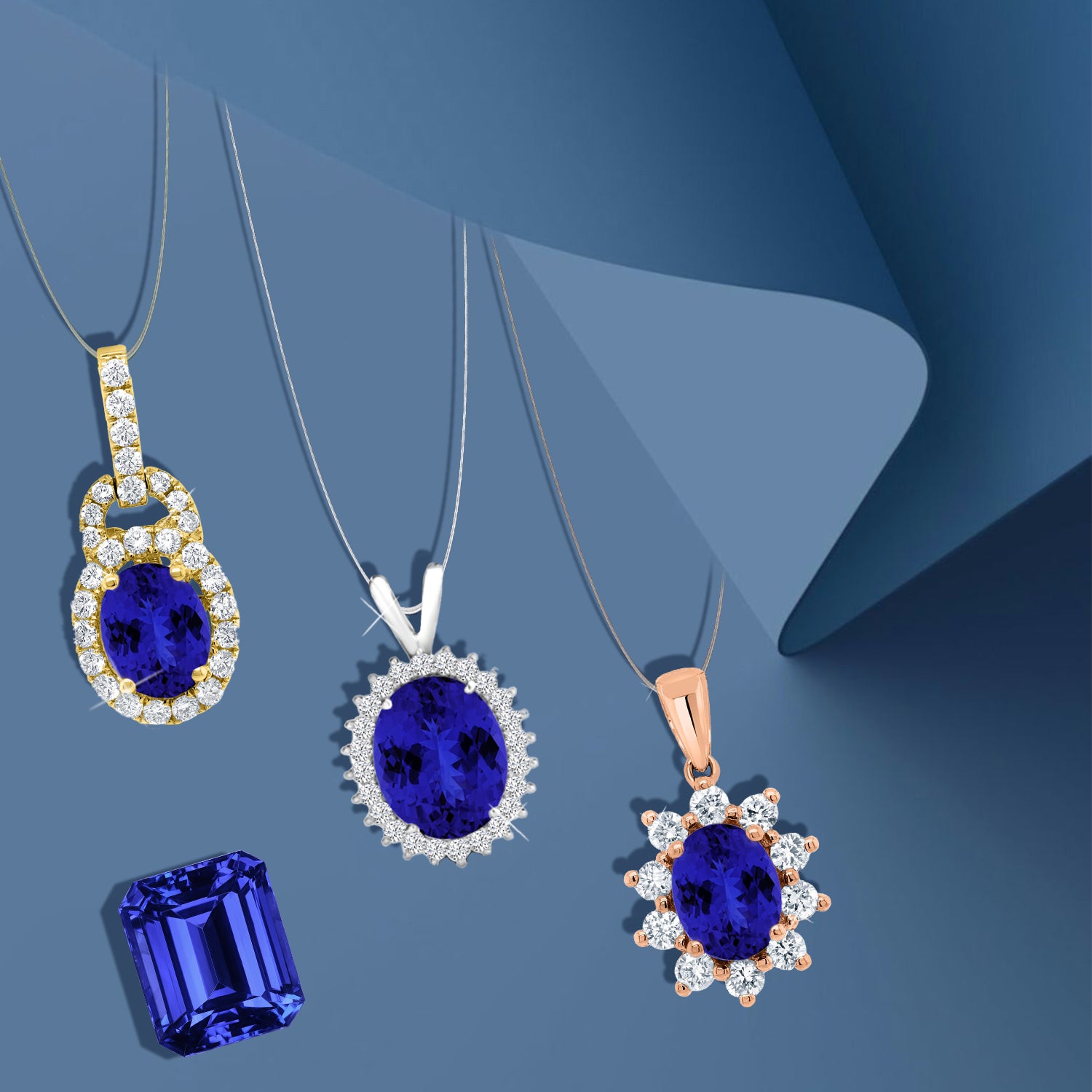 Tanzanite Pendants