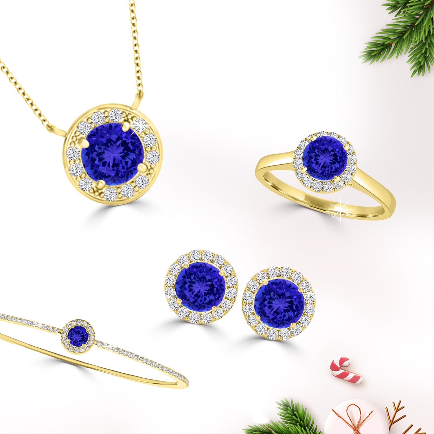 Make The Holidays Brighter With Our Tanzanite Jewelry On Sale