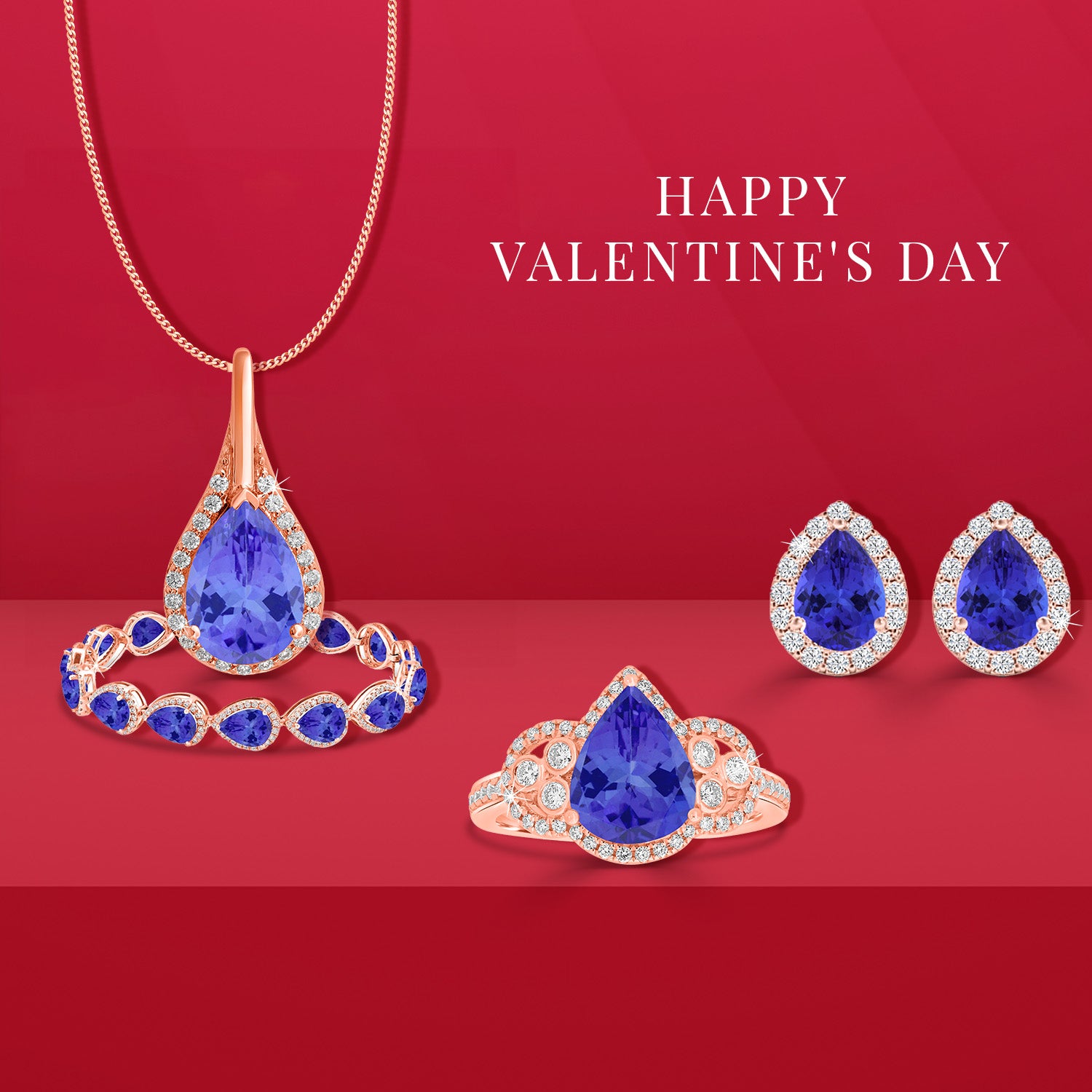Rose Gold and Tanzanite A Perfect Pair for Valentine's Day