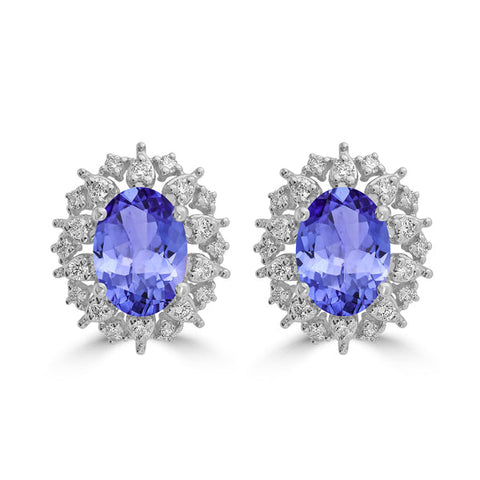 Tanzanite earrings