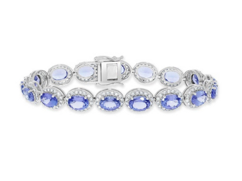 Natural Tanzanite Bracelet 