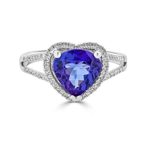 blue tanzanite rings