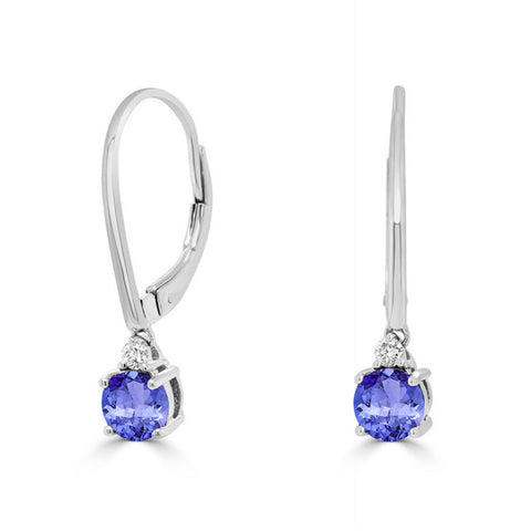 tanzanite earrings