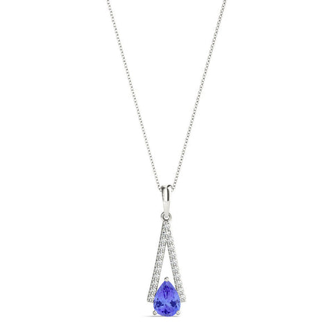 tanzanite necklace