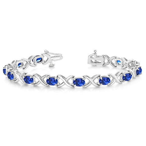 tanzanite tennis bracelets