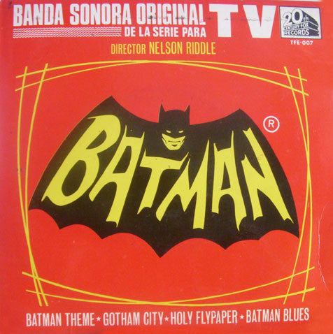 Batman - Banda Sonora Original De La Serie Para Tv by Nelson Riddle -   – Groovie Records