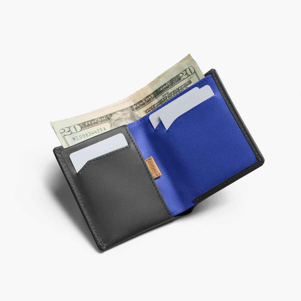 Bellroy Card Sleeve - Charcoal/Cobalt | re-souL