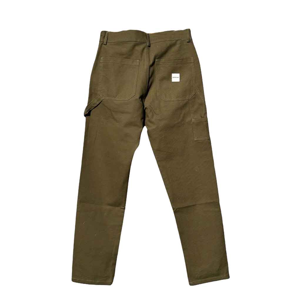 CAT WWR Canvas Carpenter Pants - Military Green - re-souL