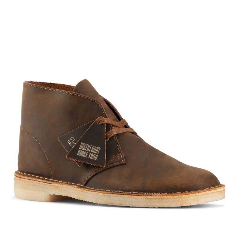 Clarks Desert Boot - Oiled Tan Leather |