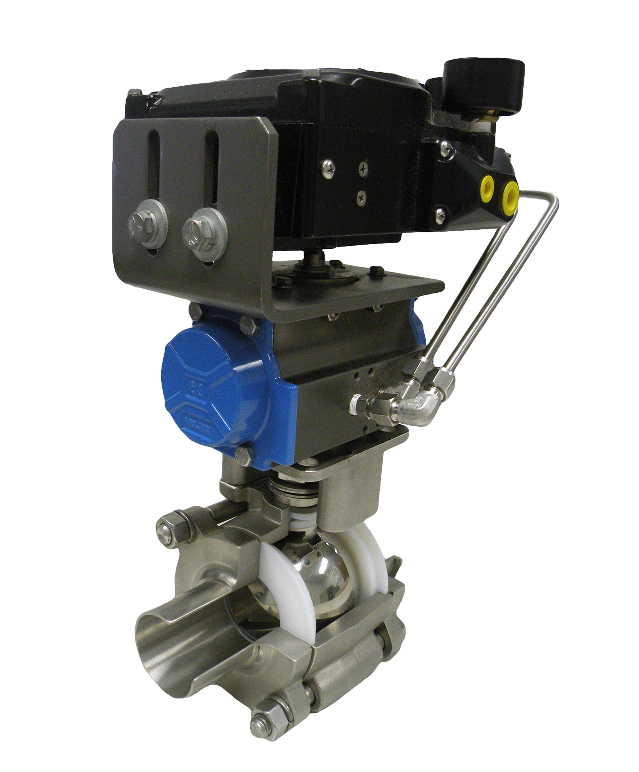 Imi Pbm V Ball Control Valve Actuated Liquidyne Process Technologies Inc 