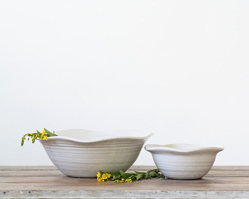 farmhouse pottery mixing bowls