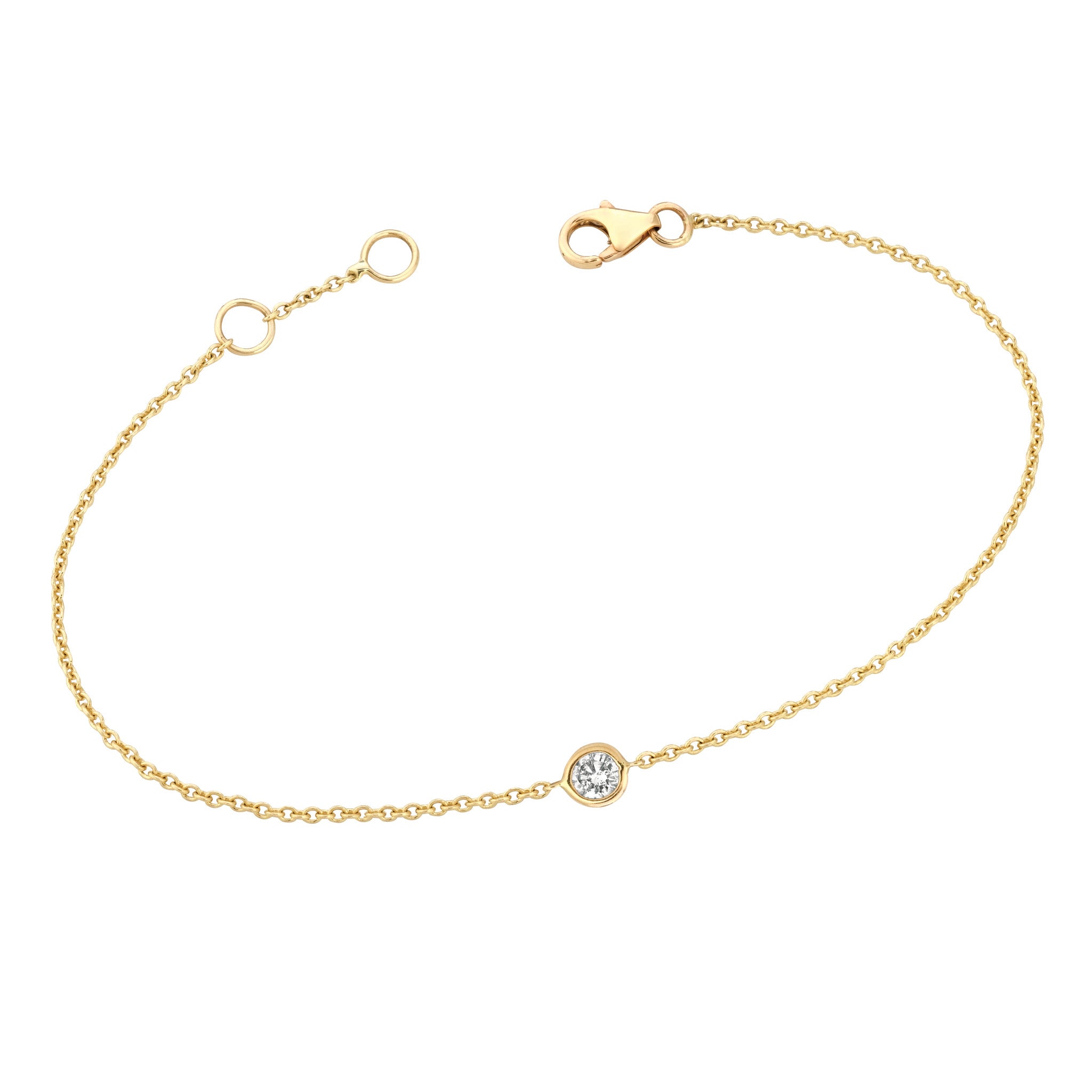 Diamond Solitaire Bracelet – Ariana Rabbani