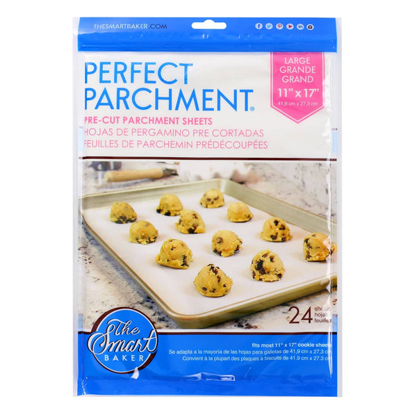 22098 HIC Beyond Gourmet Parchment Sheets, pre-cut