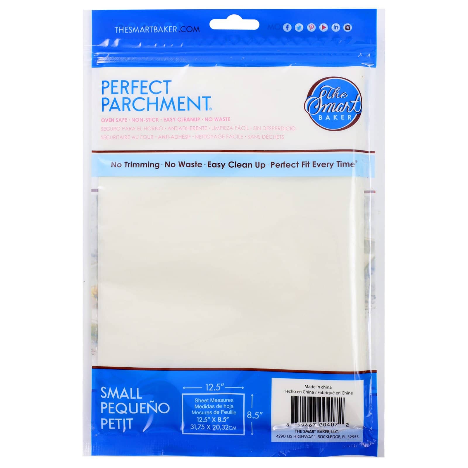 100 ct. 1/2 Sheet Parchment Paper – For the Heart of Cookies