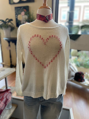 Valentina crew sweater - Bohemia Urbana