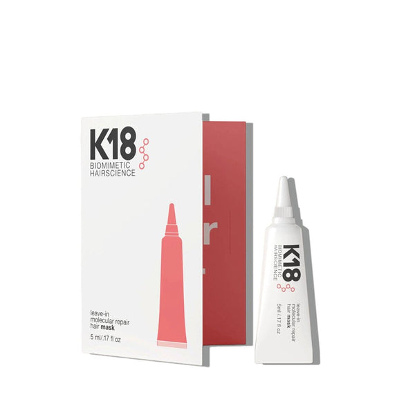 k18 Leave-in Molecular Repair Hair Mask 5ml - talkin'heads