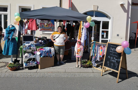 Unser Stand beim Stadtfest in Borna