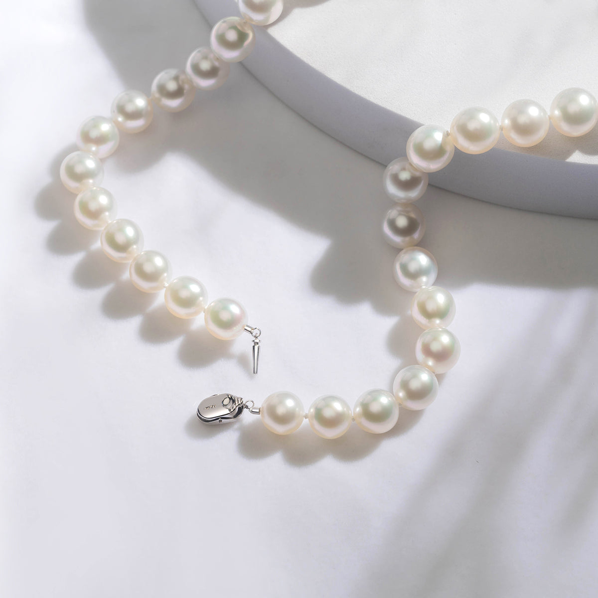 gold pearl necklace with price