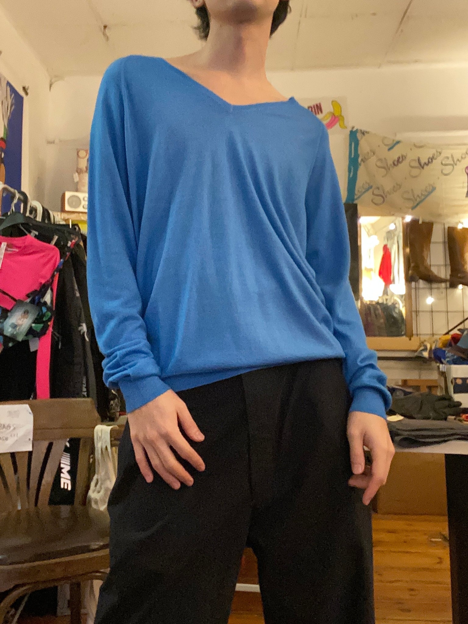 blue prada jumper