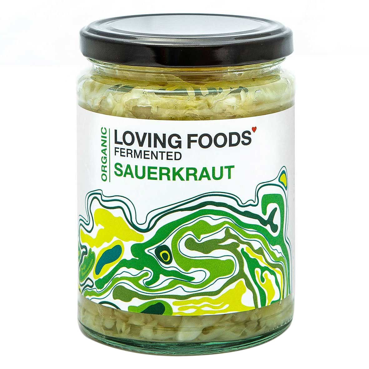 Organic Classic Sauerkraut | Loving Foods | Raw Living UK | Ferments | Raw Foods