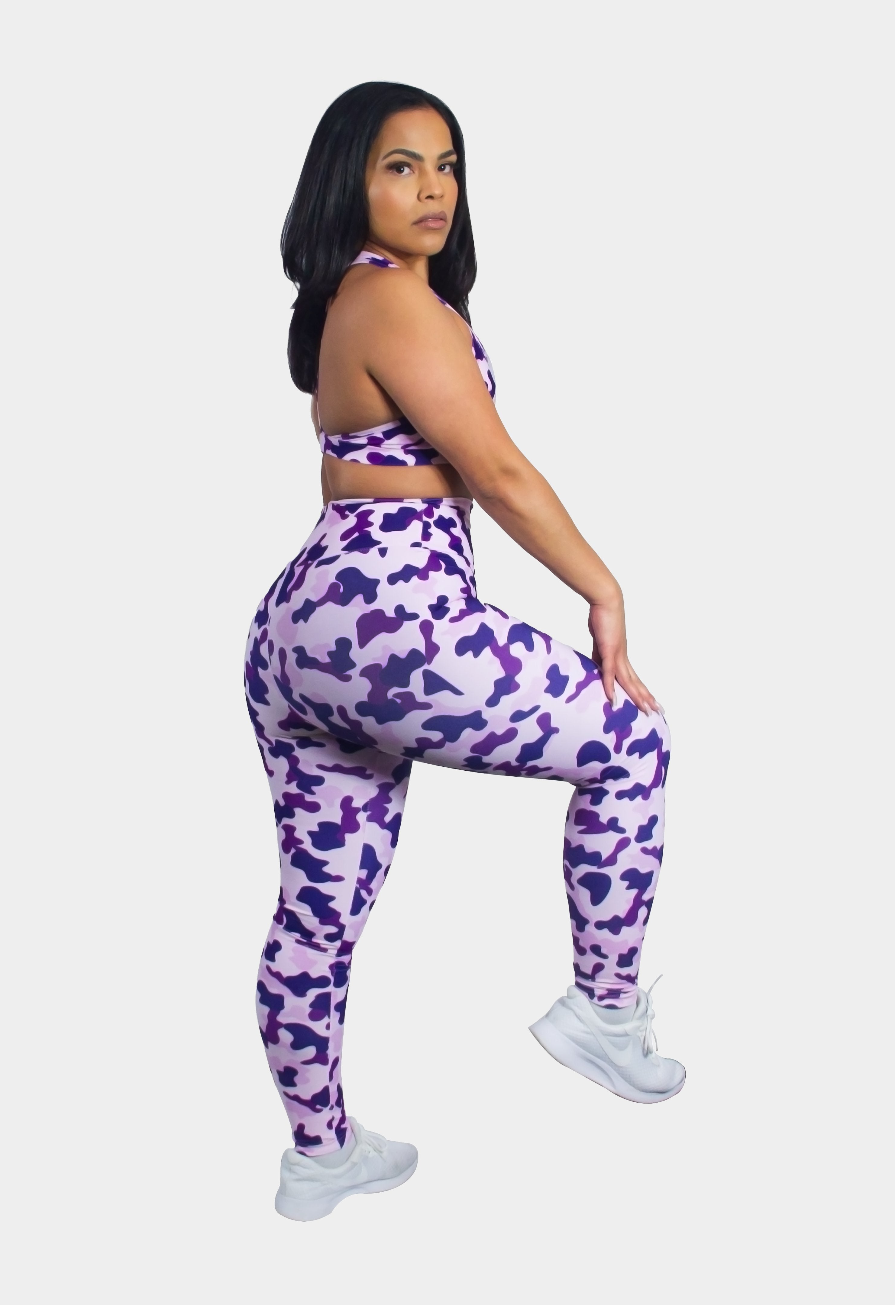 purple camo jumpsuit