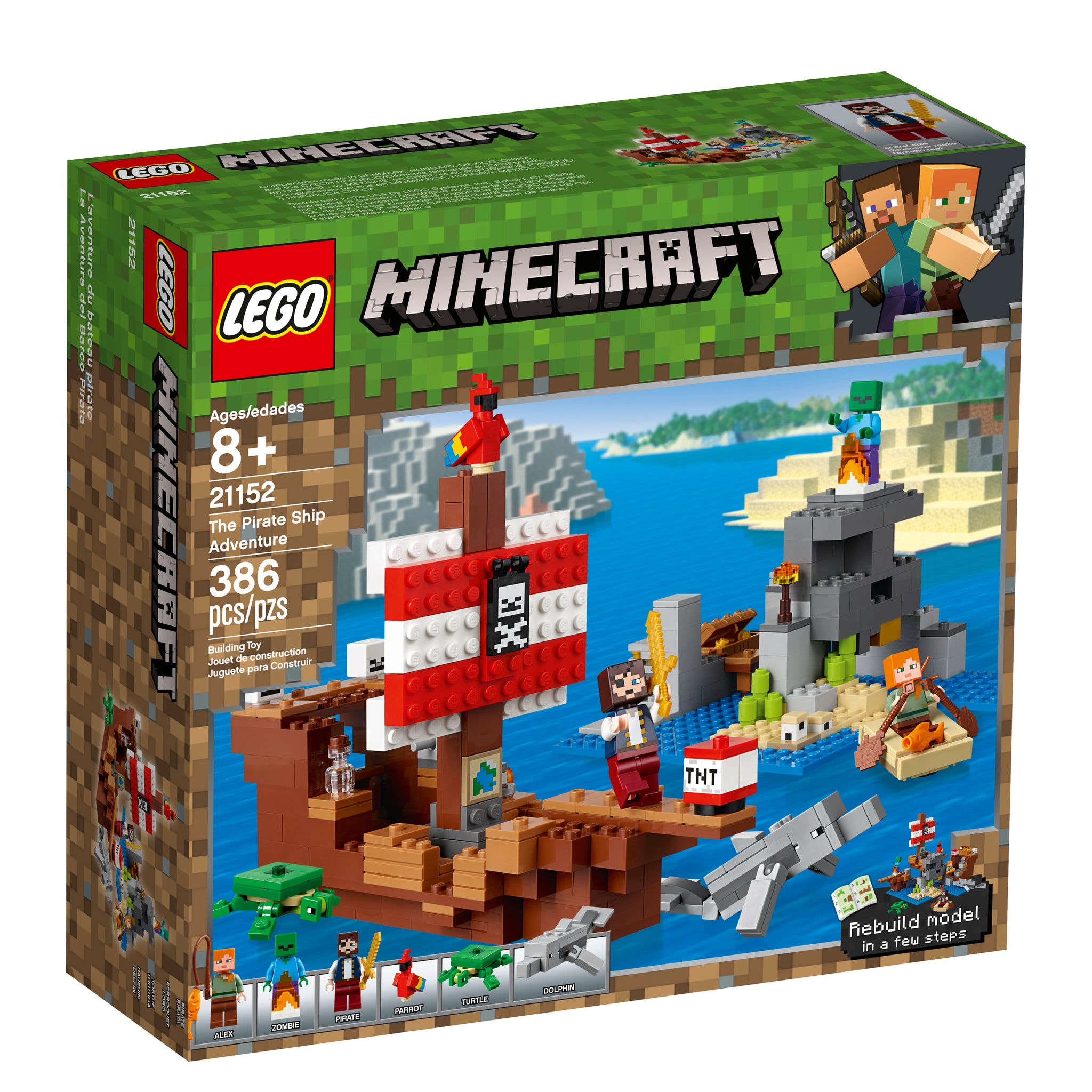 レゴ マインクラフト 海賊船の冒険 21152 レゴランド