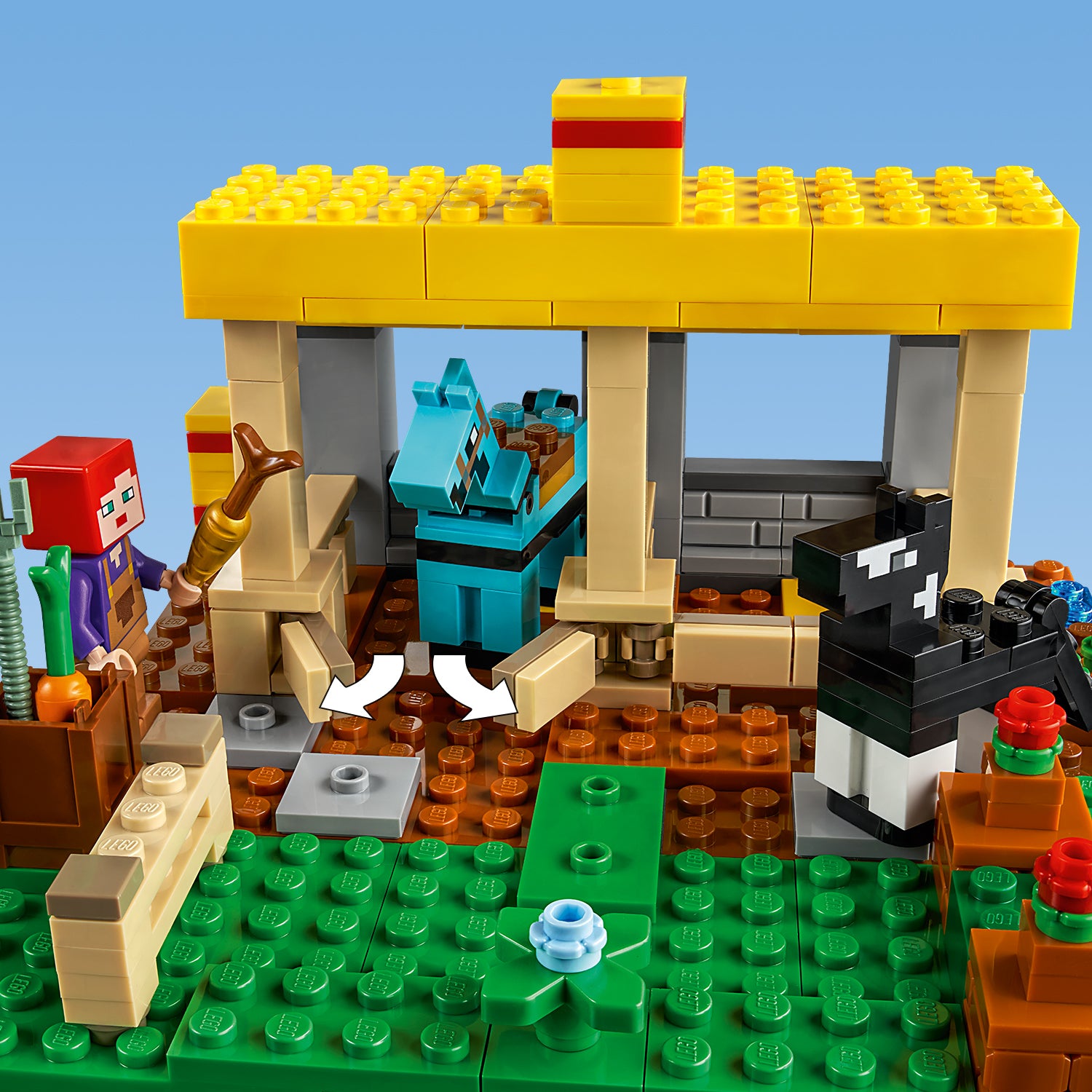 レゴ マインクラフト 馬小屋 レゴランド ディスカバリー センター公式オンラインショップ