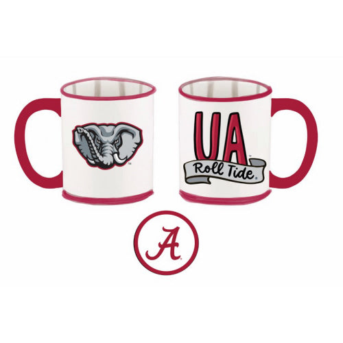 Alabama Crimson Tide Circle Coffee Mug