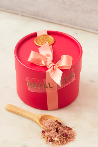 Royal Heir Relaxing Rose Botanical Soak with skin and nervous system soothing properties for beautiful skin