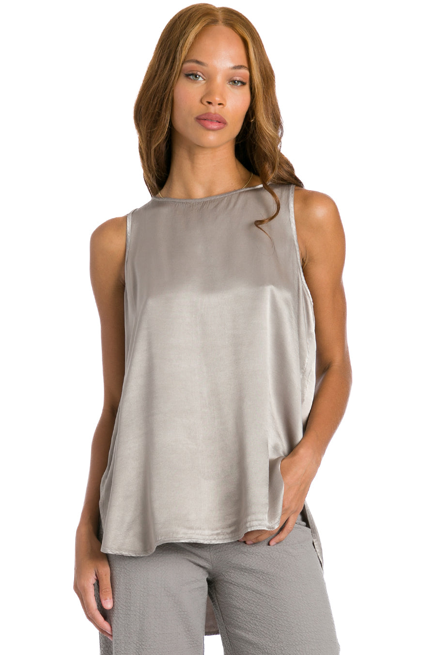 Hard Tail Forever Deep Double V Workout Tank Top - Heather Gray - M - 2024  ❤️ CooperativaShop ✓