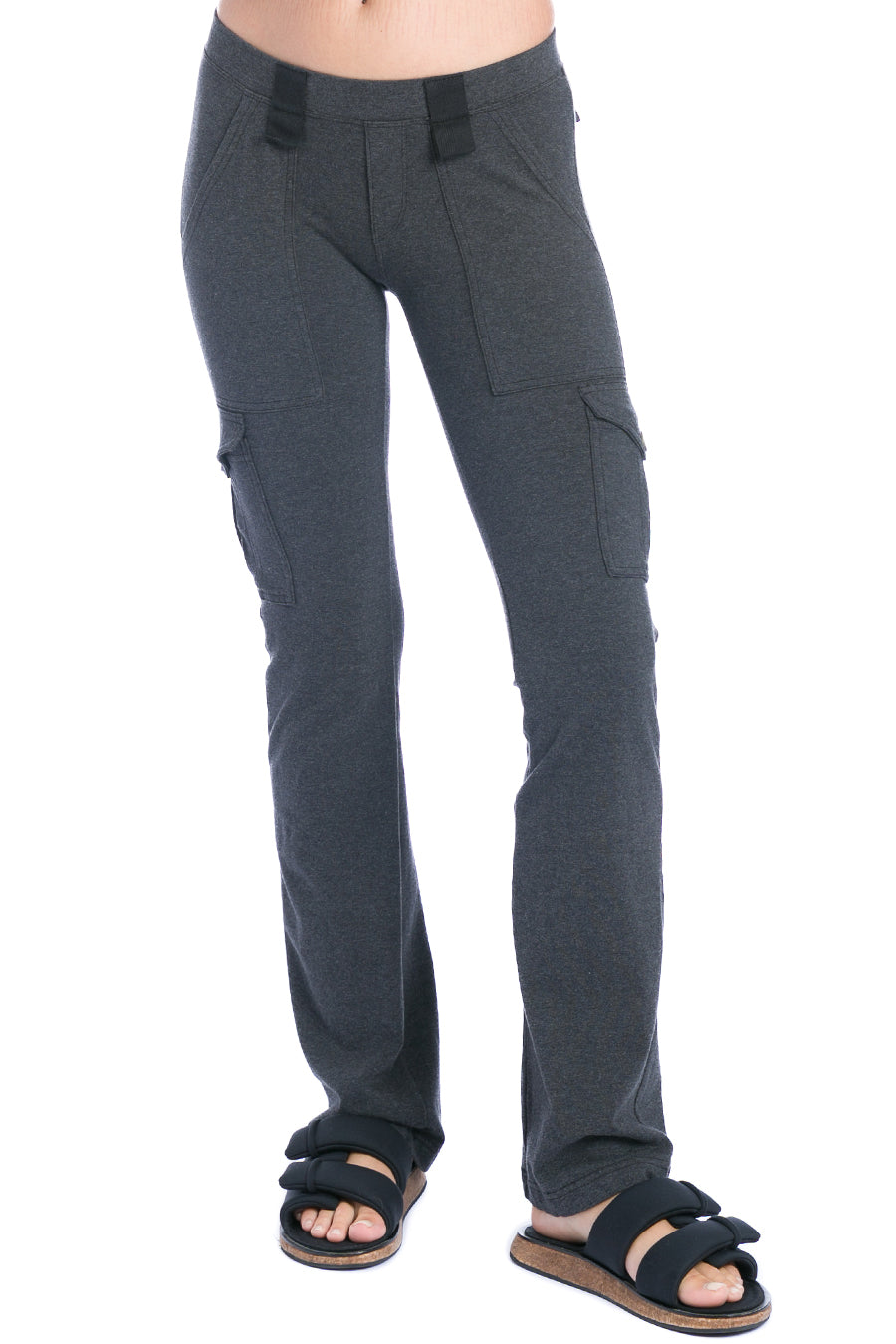 Hard Tail Forever Rolldown Knee Legging - Dark Charcoal Heather Gray - XS -  2024 ❤️ CooperativaShop ✓