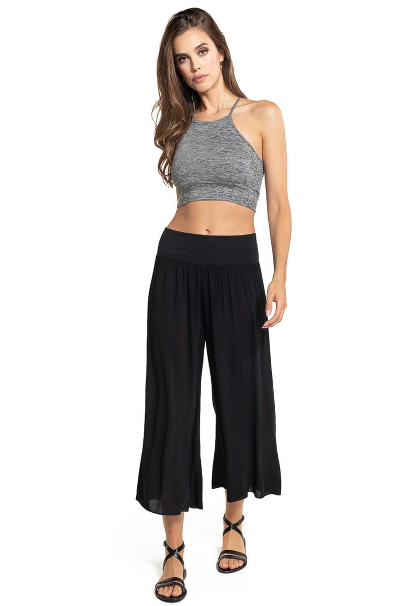 Hard Tail Flat Waist Wide Leg Yoga Pants at  - Free Shipping