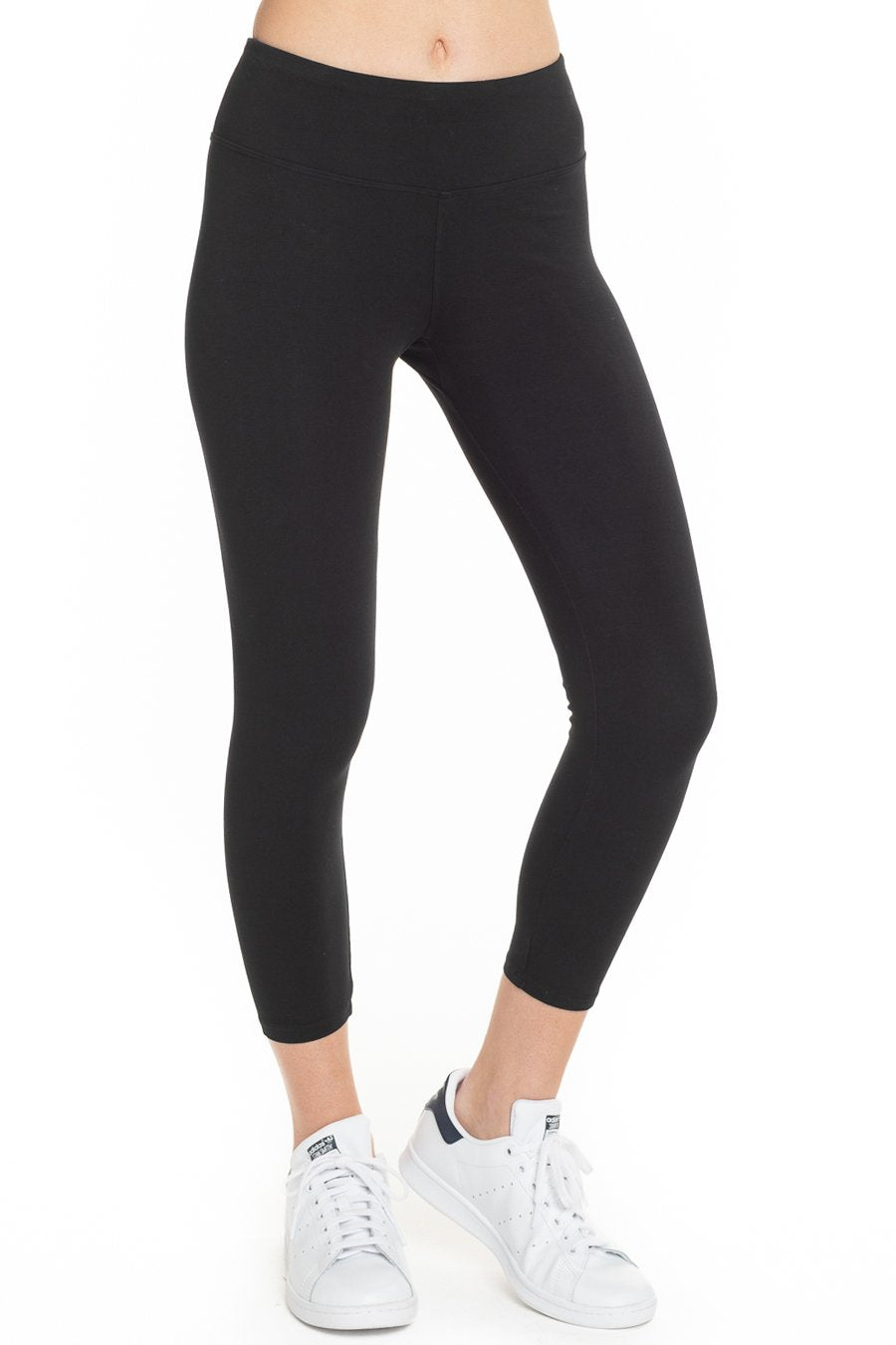 HardTail Forever Roll Down Capri Black at  Women's Clothing