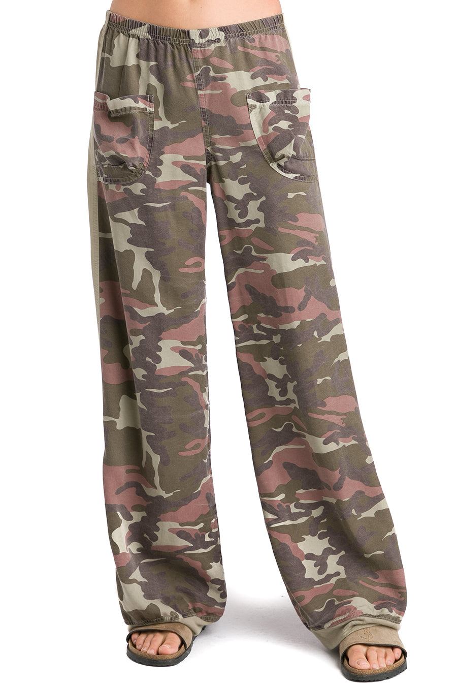 Hard Tail Forever Camo Pocket Front Fatigue Pants - Sand - XL