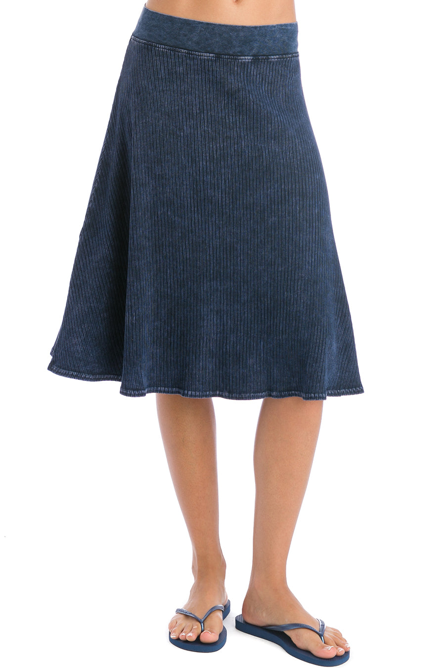 Hard Tail Forever Ribbed Skater Skirt - Mineral Wash 6 - XS - 2024