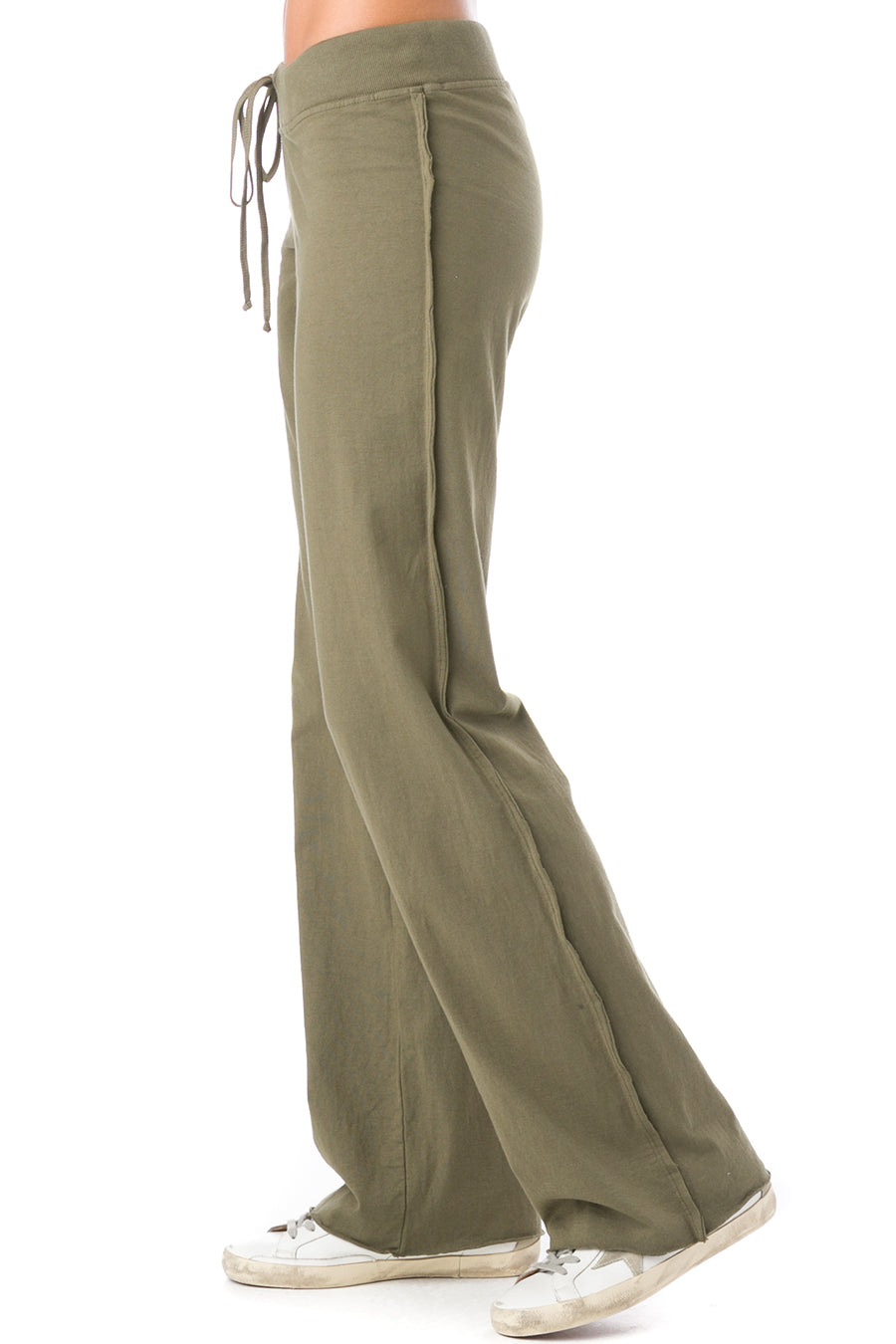 Hard Tail Forever Contour Rolldown Bootleg Flare Pants - Olive - M - 2024  ❤️ CooperativaShop ✓