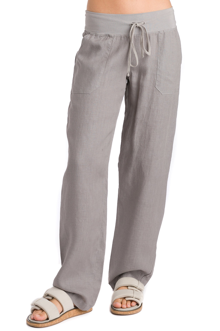 Hard Tail Forever Straight Up Linen Pants - Nickel - XL - 2024 ❤️  CooperativaShop ✓