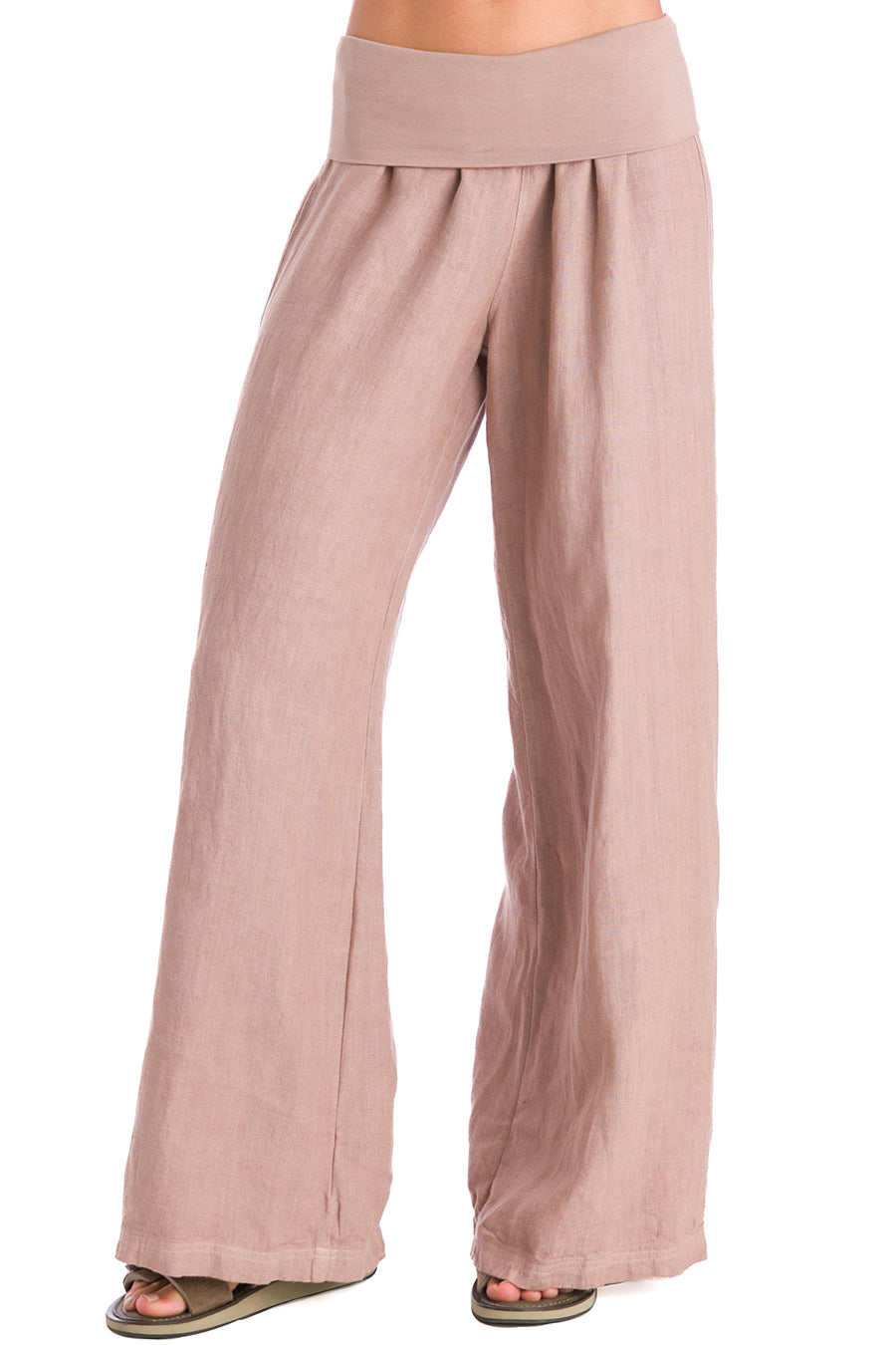 Hard Tail Forever Heavy Linen Rolldown Sweeper Pants - Mauve - XL - 2024 ❤️  CooperativaShop ✓