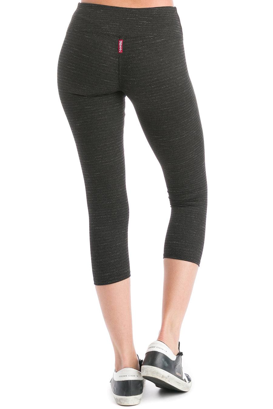 Flat Waist Capri Leggings