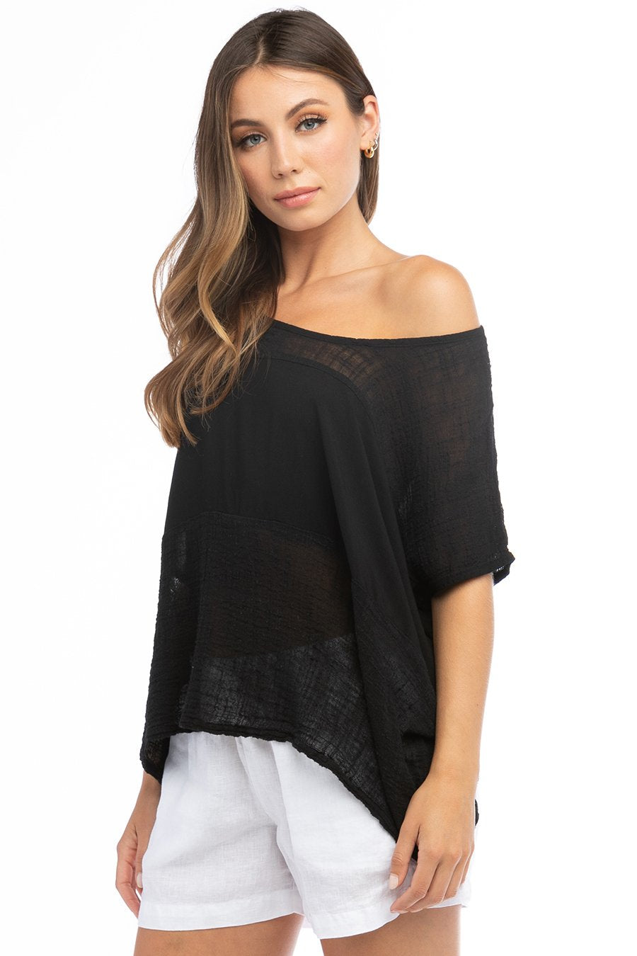 Lace Inset Top - FINAL SALE