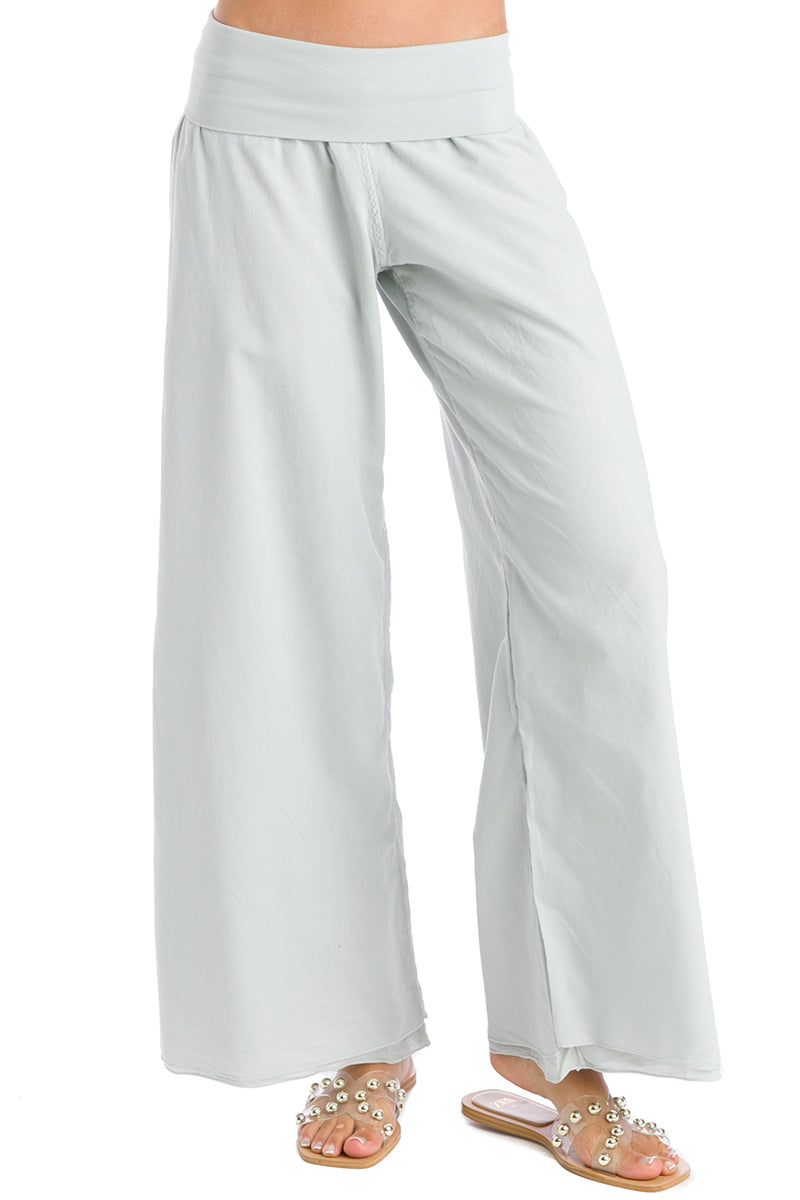 Rolldown Double Layer Voile Pant