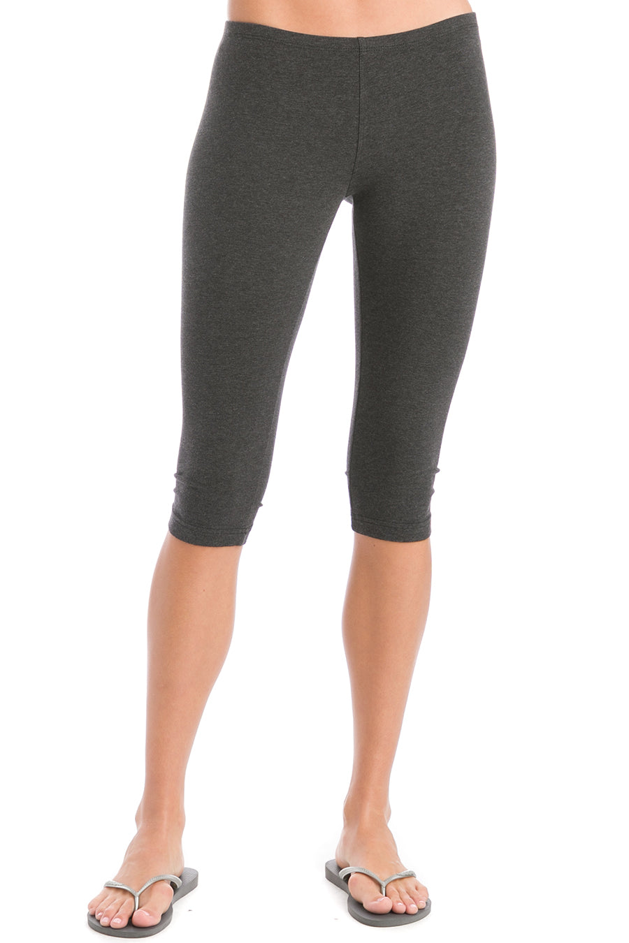 Hard Tail Forever Rolldown Knee Legging - Dark Charcoal Heather Gray - XS -  2024 ❤️ CooperativaShop ✓