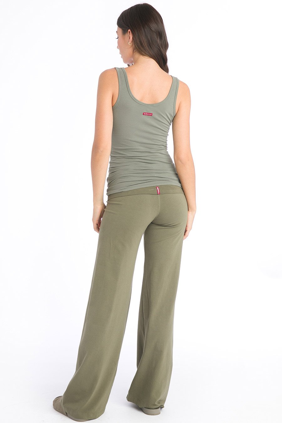 Hard Tail Forever Rolldown Capri Legging - Olive Drab - M - 2023 ❤️  CooperativaShop ✓