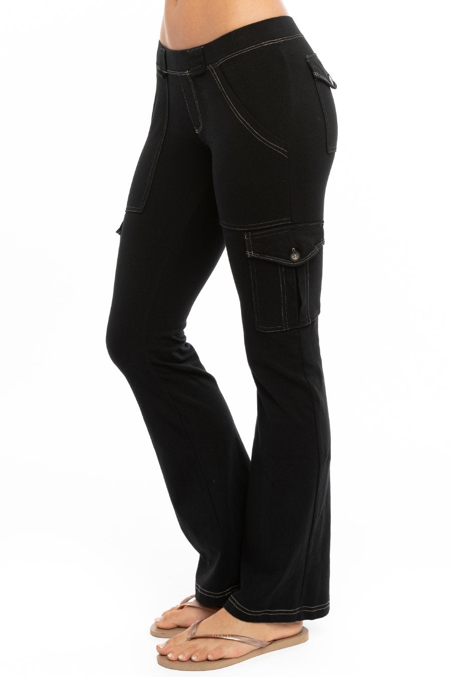 6 Pocket Cargo Bootleg Flare Pant | Hard Tail Forever