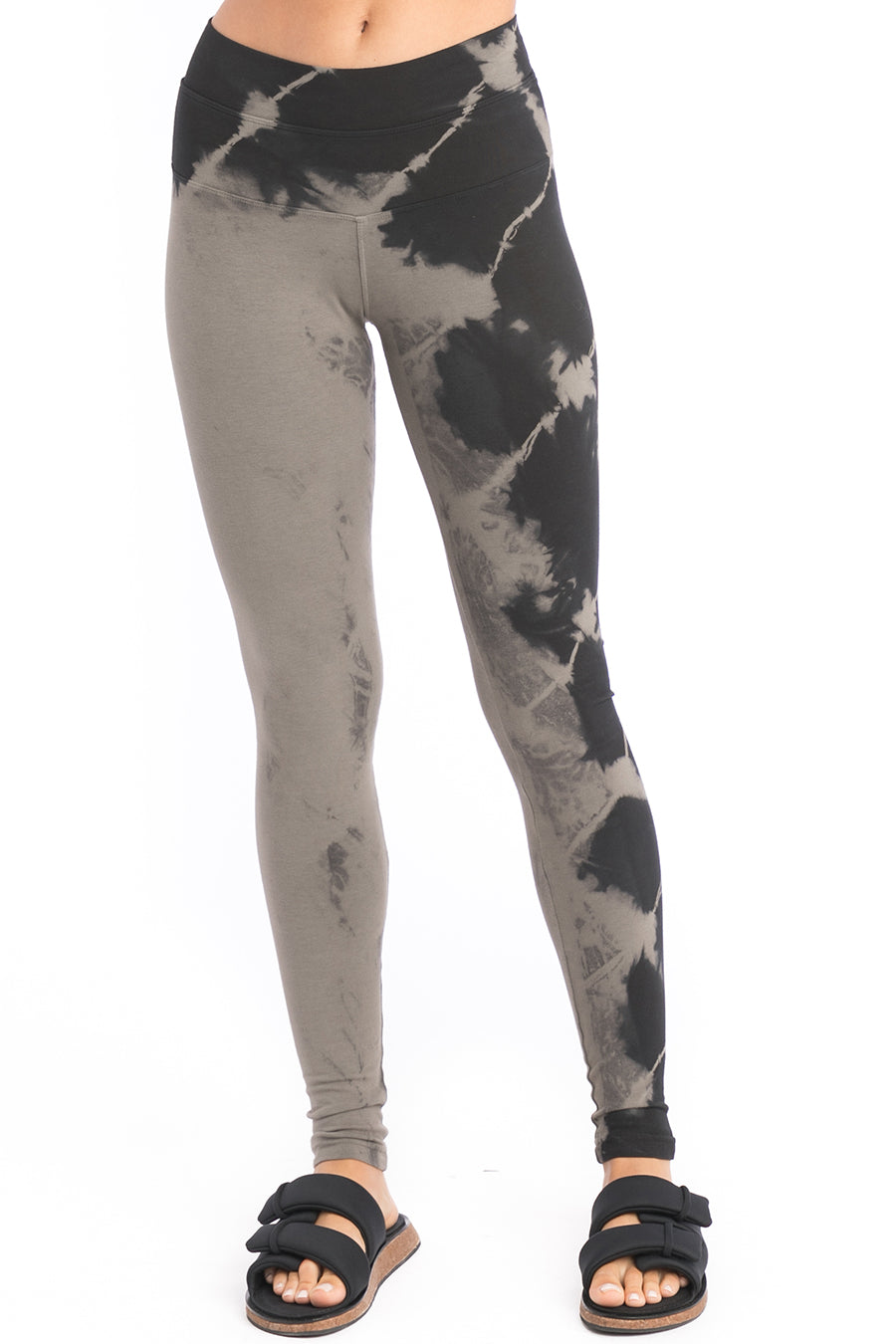 Hard Tail Forever Low Rise Knee Legging - Dark Charcoal Heather