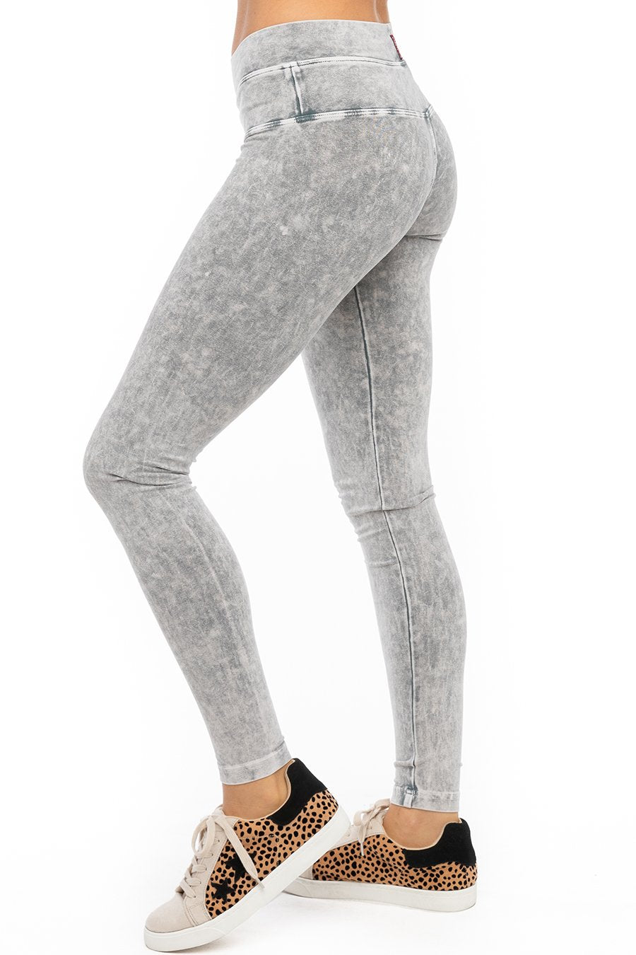Hard Tail Forever High Rise Ankle Legging - Mineral Wash 11 - XS