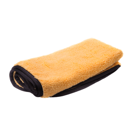 ImportWorx Double Sided Yellow/Gray Coral Fleece Microfiber Towels 16