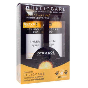 Heliocare 360 Invisible Spray SPF 50 Duplo 200ml+200ml - Farmacia24h